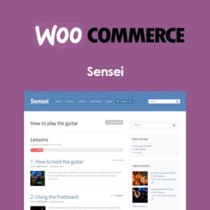WooCommerce Sensei LMS Cursos + Paid Courses